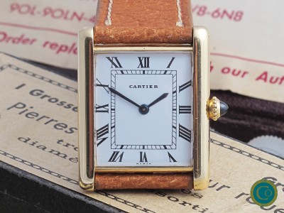 Cartier Tank Louis Cartier Extra flat from the early 70's