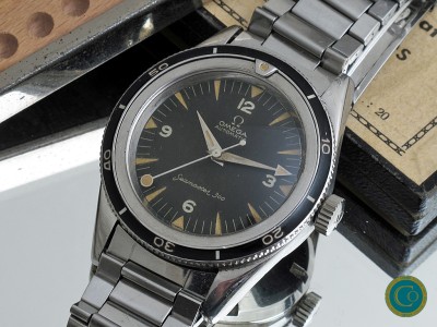 Omega Seamaster 300 ck2913-7 with rare white lollipop hand