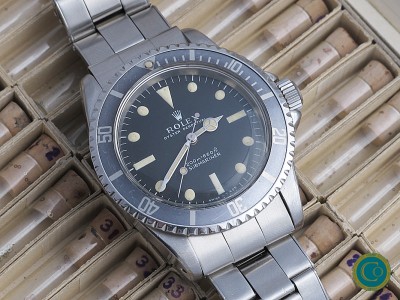 Rolex 5513 Submariner meters first  from 1967 in mint condition