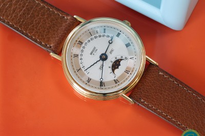 Breguet ref.3787 Perpetuel Calendar from 1998 in mint condition