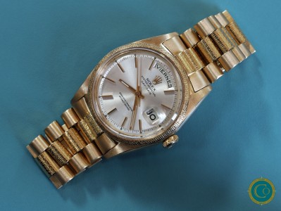 Extremely Rare Rolex Day-Date Ref. 1811 | Moiré Finish 