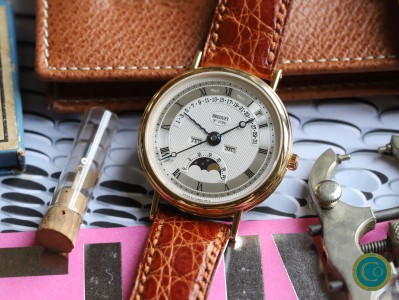 Breguet ref.3787 Perpetuel Calendar from 1998 in mint condition