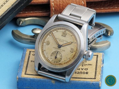 Rare Rolex Flat Back retail by Cargills LTD Ceylon