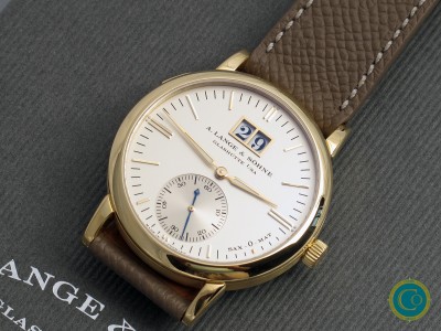 A. Lange & Söhne Sax-O-Mat Ref. 308.021 – Factory Serviced, As New, 2-Year Factory Warranty