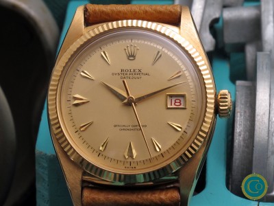 18k Rolex 6305 Datejust from 1953